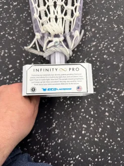Used East Coast Dyes INFINITY Womens Lacrosse Head White