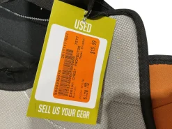 Used Easton SYNERGY Lacrosse Rib Pads White MD