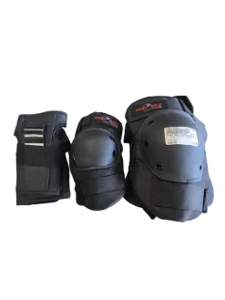 Used EIGHT BALL PROTECTIVE SET Inline Protective Set Black LG