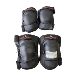 Used EIGHTBALL PROTECTIVE SET KNEE/ELBOW YTH Inline Protective Set Black SM