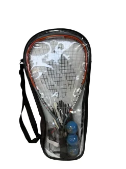 Used Ektelon ENERGY Racquetball Racquet w/ 3 Balls, Glasses, & Glove