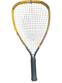 Used Ektelon POWERFAN NITRO Adult Racquetball Racquet Yellow Unknown