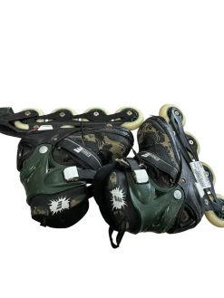 Used ELIITI ADJ SKATES Junior Aggressive Skates Black Adjustable