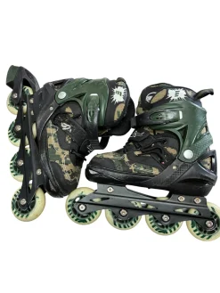 Used ELIITI ADJ SKATES Junior Aggressive Skates Black Adjustable