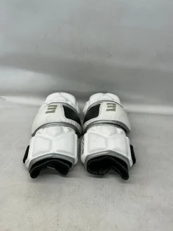 Used Epoch ARM PADS Lacrosse Arm Pads/Guards White MD