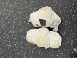 Used Epoch INTEGRA Lacrosse Arm Pads/Guards White SM