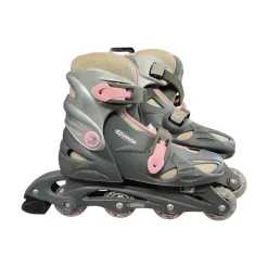 Used EQUINOX Junior Aggressive Skates Grey Adjustable
