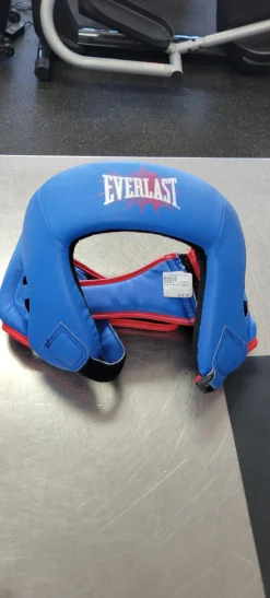 Used Everlast Martial Arts Head Gear Royal Blue