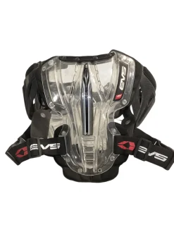Used EVS VEX MOTO CHEST PLATE Junior Roost Protector Black
