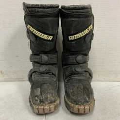 Used FAZER ANSWER Junior Boots Black Youth 11.0