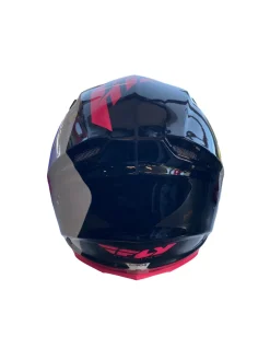 Used FLY F2 CARBON HELMET Junior Helmet Pink LG