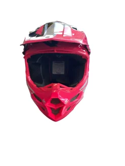 Used FLY F2 CARBON HELMET Junior Helmet Pink LG