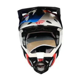 Used FLY RACING FORMULA Adult Motocross Helmet White Medium