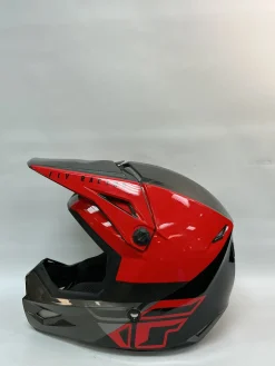 Used FLY RACING HELMET RED Adult Helmet Red XS