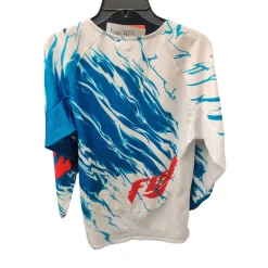Used Fly Racing Motocross Adult Top Blue Medium