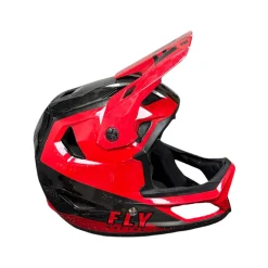 Used FLY RACING RAYCE Adult Motocross Helmet Red XS