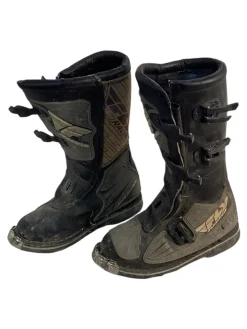 Used FLY RACING STINGER Junior Boots Black Junior 05