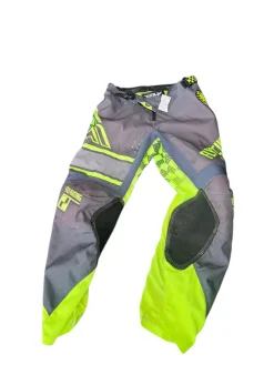 Used FLY RACING SZ 34 PANTS Adult Bottom Grey Senior