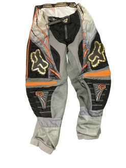 Used Fox 360 TECHNIQUE SZ 32 PANTS Adult Bottom Grey MD