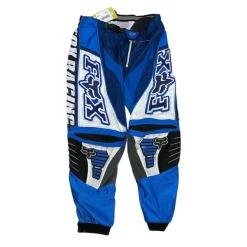 Used Fox Adult Motocross Bottom Royal Blue Small