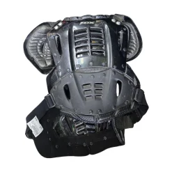Used Fox AIRFRAME MOTOCROSS CHEST PROTECTOR Adult Top Black Senior