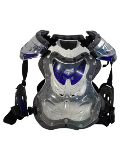 Used Fox CHEST PROTECTOR Mens Roost Protector Navy Blue