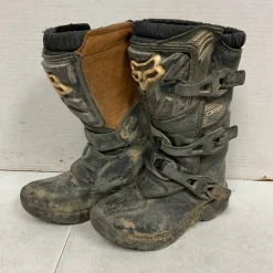 Used Fox COMP 3 Junior Boots Brown Junior 01