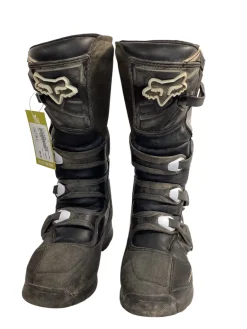 Used Fox COMP 3 Junior Boots Black Youth 08.0