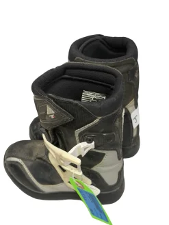 Used Fox COMP 5K Junior Motocross Boots Black Youth 11.0