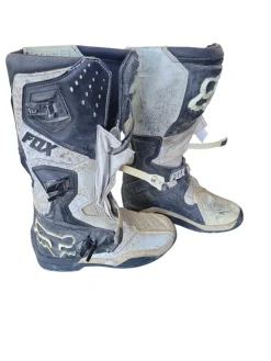 Used Fox COMP R BOOTS Mens Boots White Senior 12