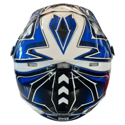 Used Fox DECOY Junior Helmet Navy Blue MD