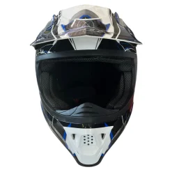 Used Fox DECOY Junior Helmet Navy Blue MD