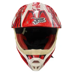 Used Fox Junior Helmet Red LG