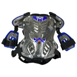 Used Fox KIDS CHEST PROTECTOR Royal Blue Small