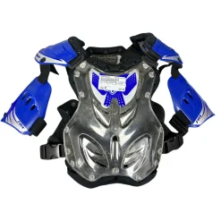 Used Fox KIDS CHEST PROTECTOR Royal Blue Small