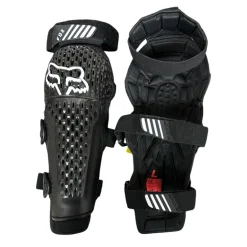 Used FOX KNEE GUARDS Junior Motocross Knee Guard Black Large