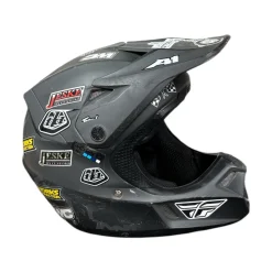 Used Fox MIPS Adult Motocross Helmet Grey Medium