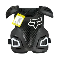Used FOX R3 Mens Motocross Chest Protector Black