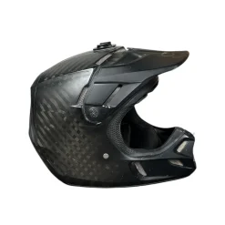 Used Fox V4 Adult Motocross Helmet Black Large