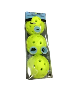 Used Franklin SILENT SERVE Pickleball Balls