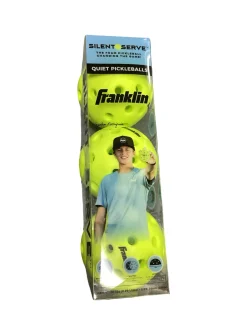 Used Franklin SILENT SERVE Pickleball Balls