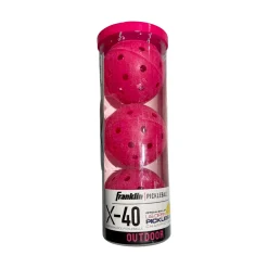 Used Franklin X-40 OUTDOOR 3 PACK Pickleball Balls