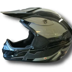 Used FRENZY ADULT MDM OFFROAD HLMT Adult Helmet Black MD