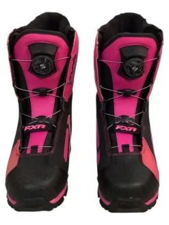 Used FXR RACING Junior Boots Pink Youth 07.0