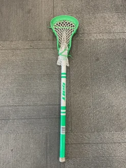 Used Gait FIDDLE LACROSE STICK Jr Def/LSM Complete Stick Green