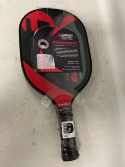 Used Gamma Sports CONQUEROR Pickleball Racquet Black And Red