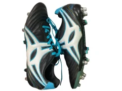 Used Gilbert Rugby Cleats Carolina Blue Senior 10.5