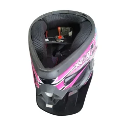 Used GMAX MX-46Y YOUTH RACING HELMET Junior Helmet Pink SM