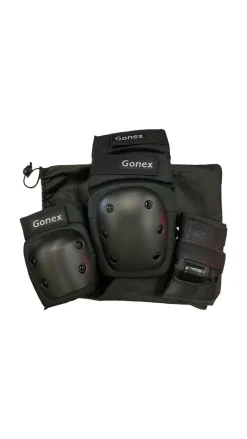 Used Gonex ADULT Inline Protective Set Black LG