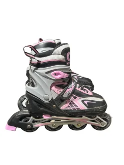 Used GONEX Junior Rec Fitness Skates Black Adjustable